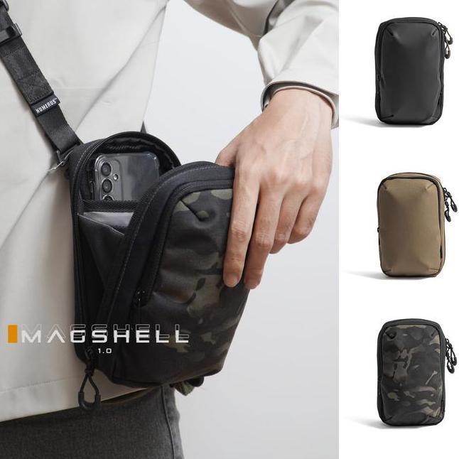 Numerus Magshell Phone Travel Pouch Tas Pria Tas Selempang Gadget