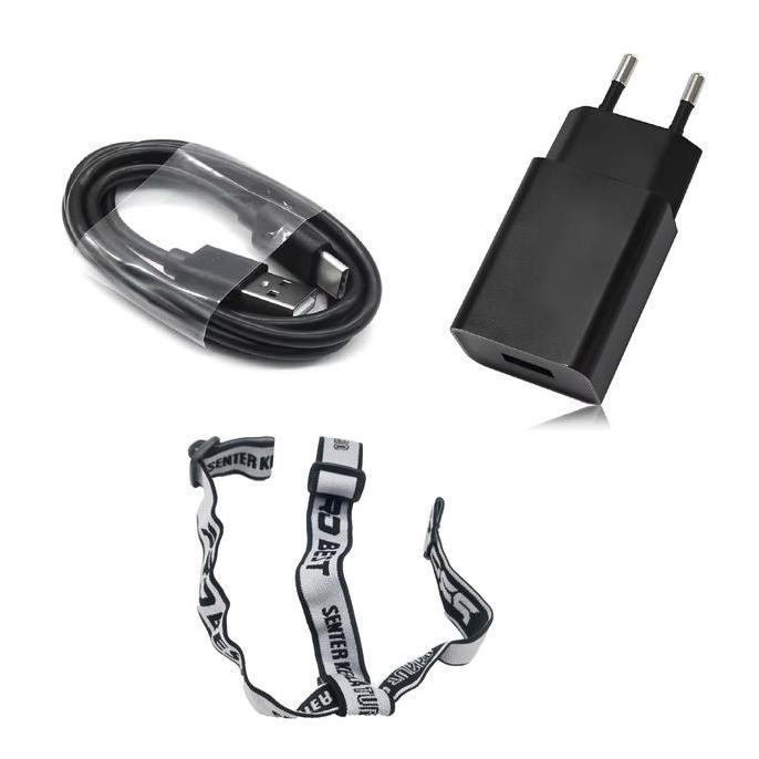 Miliki Probest Senter Kepala Cob Led Chip Cahaya Terang Normal Sos & Zoom In & Out Headlamp Premium 