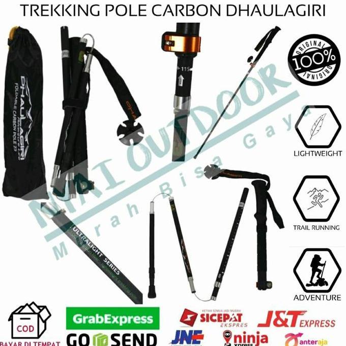 Diskon Treking Pole Carbon Dhaulagiri Treking Pole Lipat