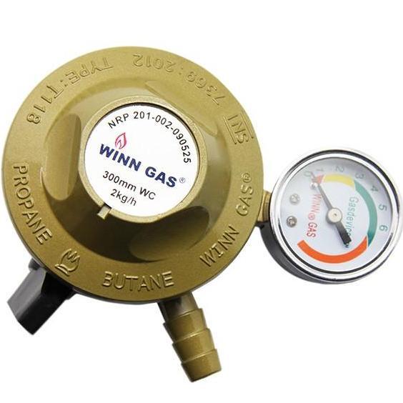 Gas W118M Regulator Kompor Gas Meter Tekanan Rendah Otomatis