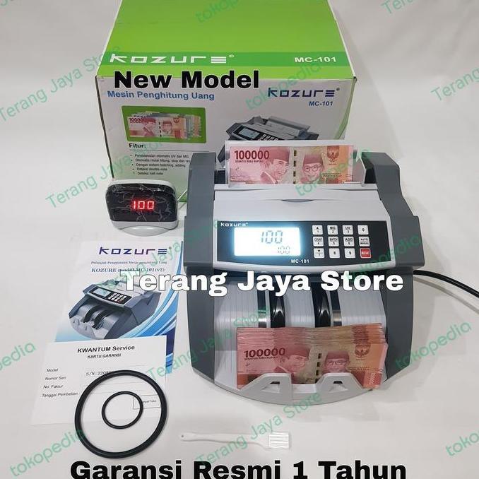 Grosir Mesin Penghitung Uang Kozure Mc-101 Money Counter Kozure Mc101 Mesin Hitung Uang Kozure Mc101