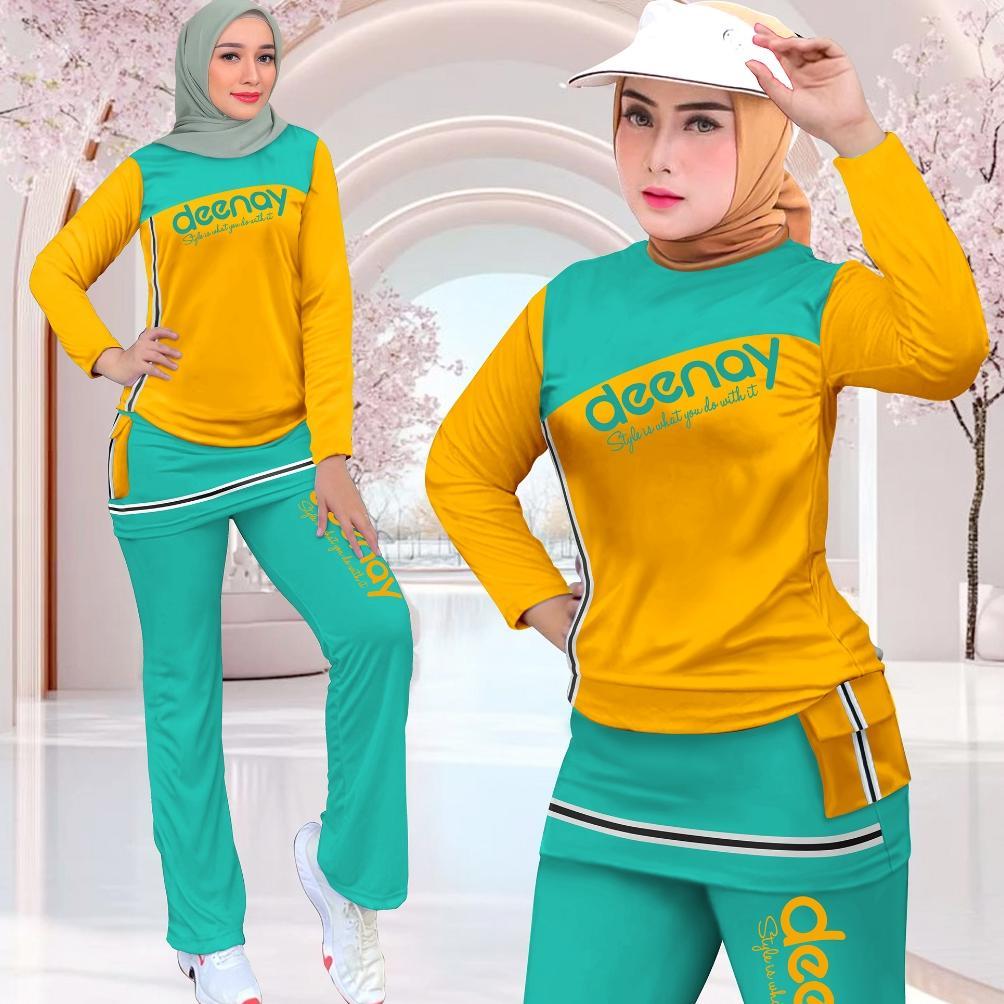 HOT SETELAN OLAHRAGA WANITA KOMBINASI ROK CELANA CARGO SPORTY DEENAY SET TRAINING VIRAL ONESET JOGIN