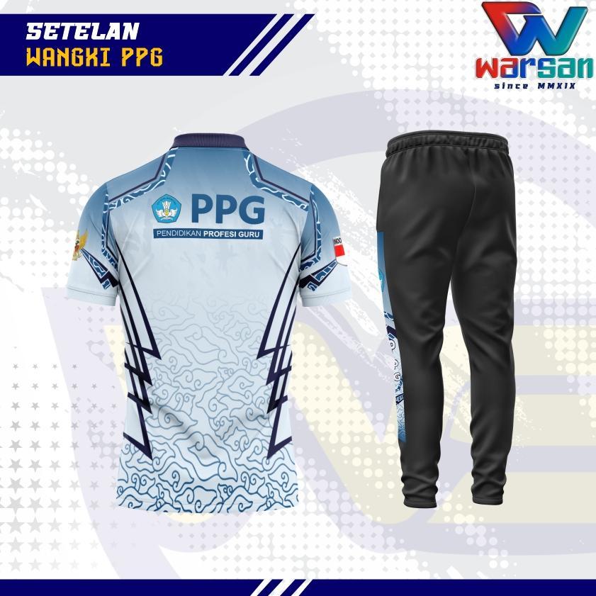 Terbaru Seragam Olahraga Ppg / Setelan Ppg / Jersey Wangki Ppg Set / Kaos Polo Ppg / Warsan Set