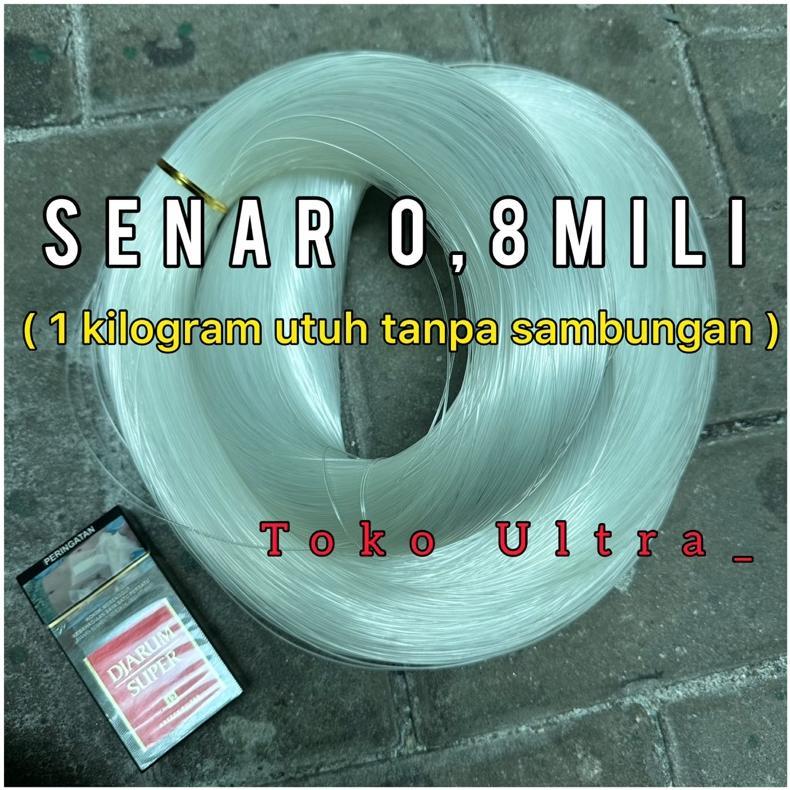 SENAR 0.8 MILI 1 KILOGRAM / SENAR KILOAN / SENAR PANCING 0,8 MM