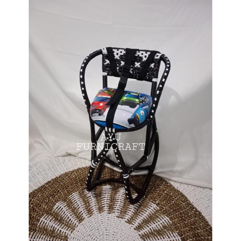 Terbaru Grosir Boncengan Rotan Motor Matic Anyaman Full Dilengkapi Sabuk / Kursi Rotan / Dudukan Bay