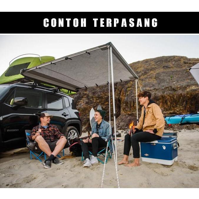 Terjangkau Awning Mobil Yakima Slimshady 2.5 X 2.5 Meter Piknik Camping Touring