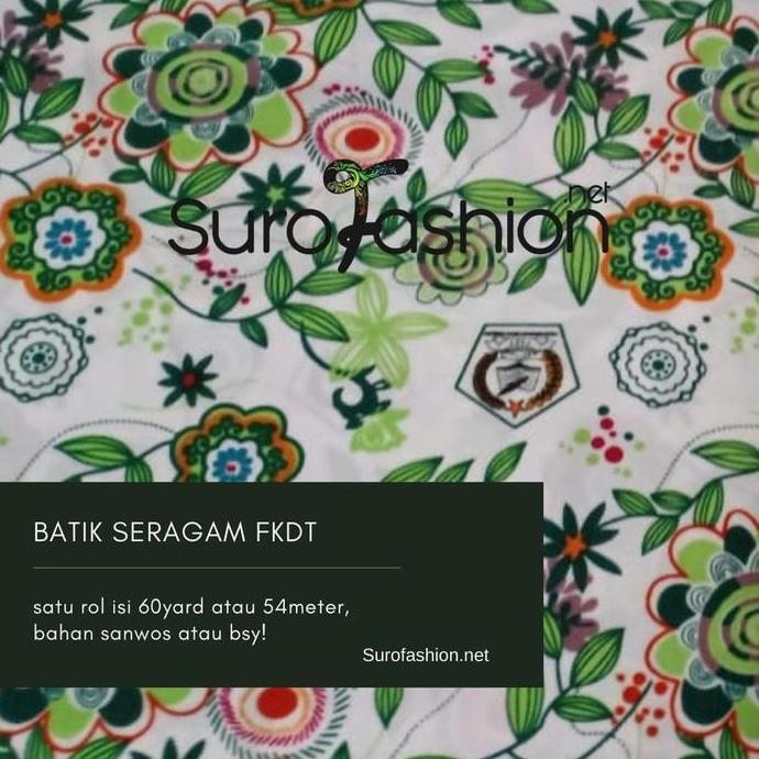 New- BATIK SERAGAM FKDT Madrasah diniyah Grosir