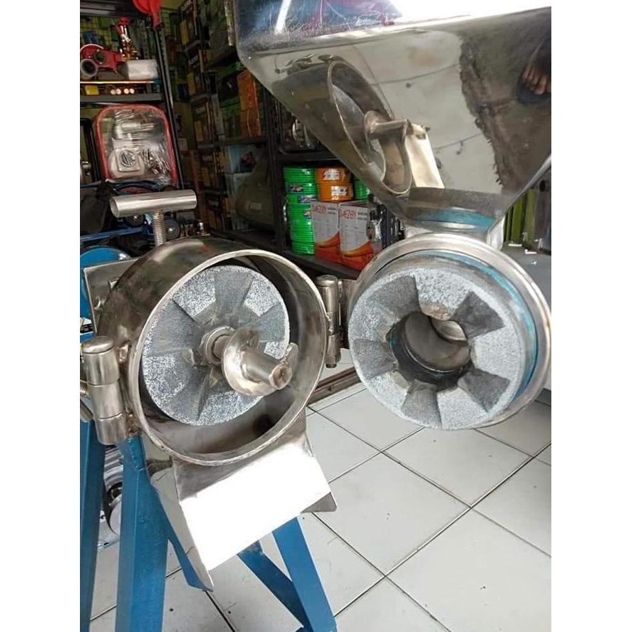 New- Mesin Gilingan Bumbu 6" inch Mesin Giling Bumbu Basah Tanpa Penggerak