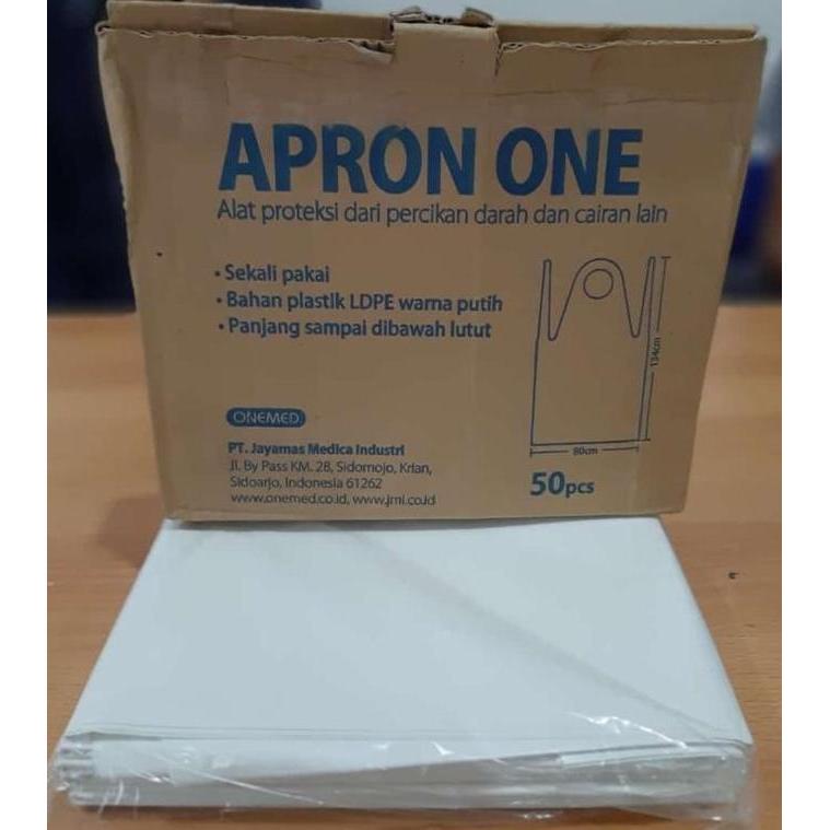 New- apron onemed / disposable apron / apron plastik / celemek plastik