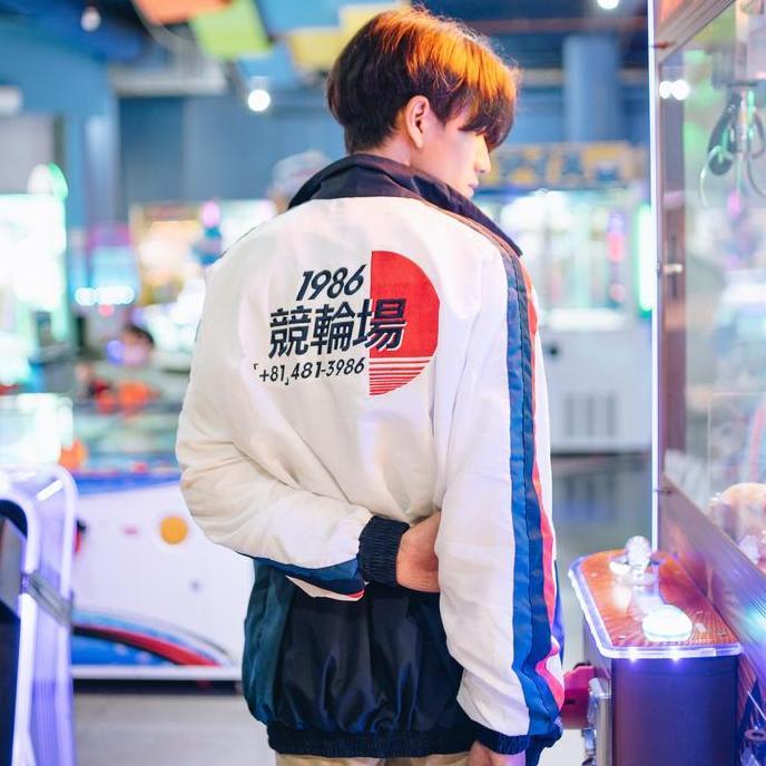 Termurah Yahiko Japan Retro Colourblock Vintage Windbreaker Jacket Club Of 1986