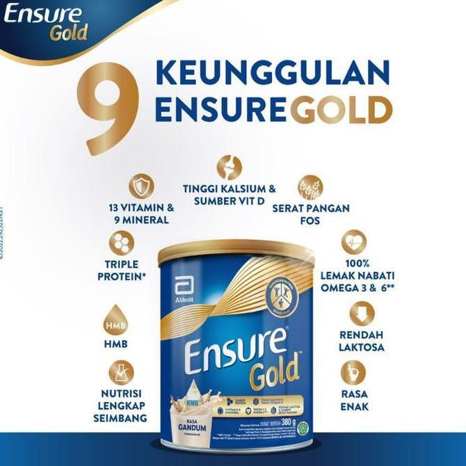 New- Ensure Gold Gandum 380gr