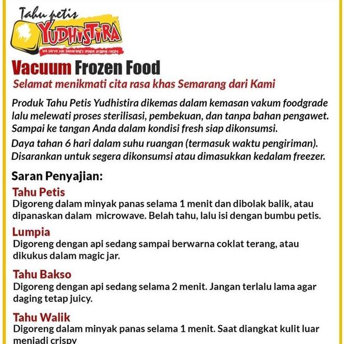 New- Tahu Petis Yudhistira Khas Semarang