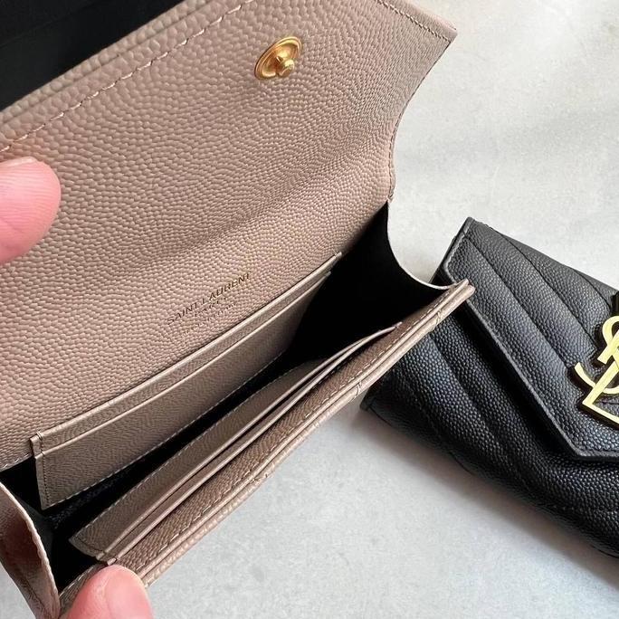 ysl monogram small wallet
