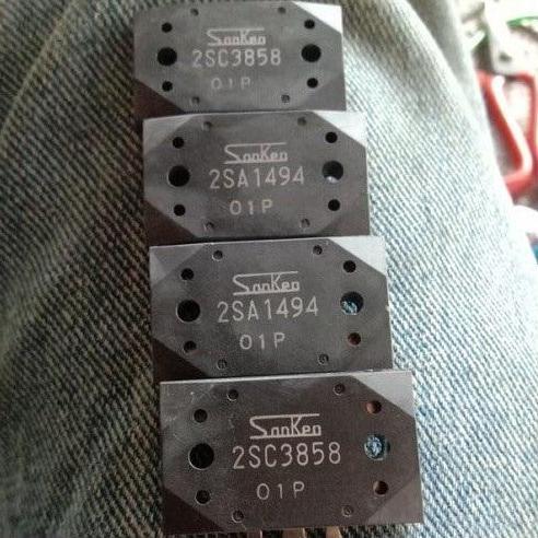 TRANSISTOR GENUINE SA 1494 - SC 3858 TR ASLI JAPAN SA1494 SC2858 2SA 1494 2SC3858