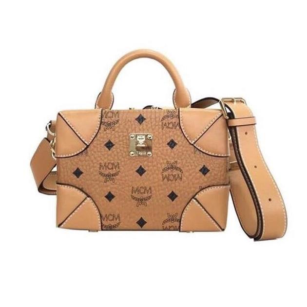 MCM Berlin Visetos Small Crossbody