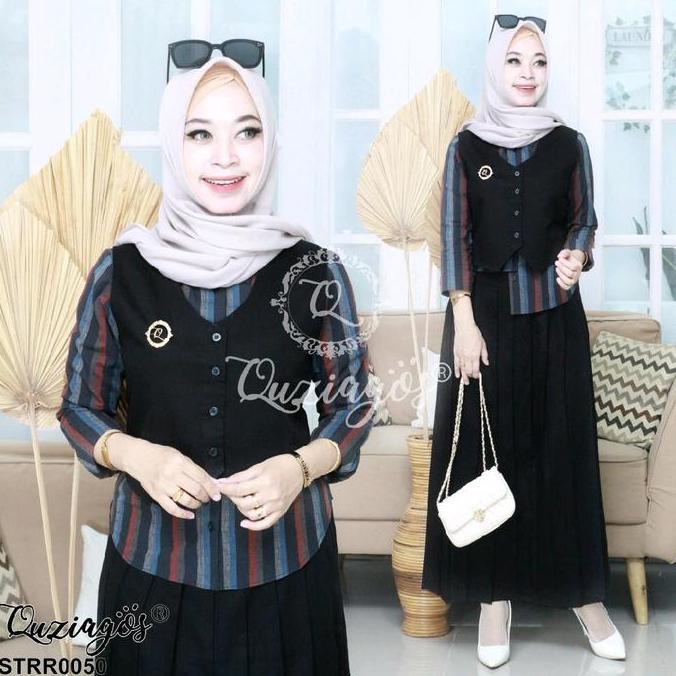 QUZIAGOS SETELAN 3IN1 KATUN PREMIUM ORINAL Wanita