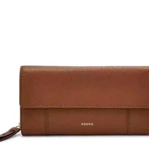 Dompet wanita Fossil orinal medium brown