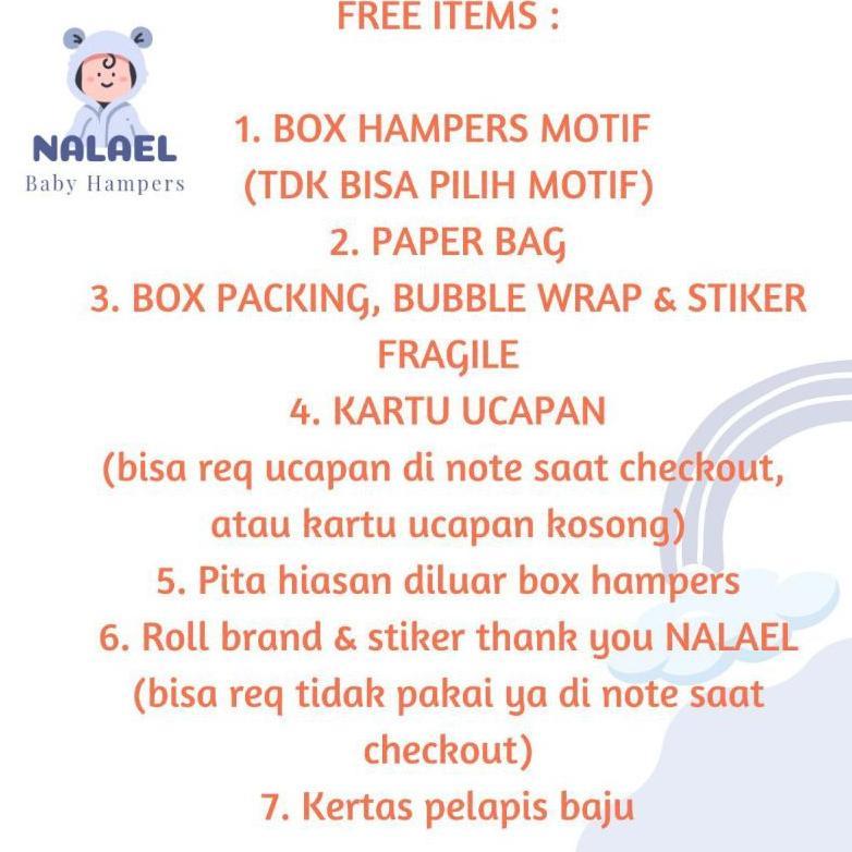Terbaru Nalael Hampers Bayi Sweater Series Kado Lahiran Gift Box Bayi Laki Laki Dan Perempuan Unisex