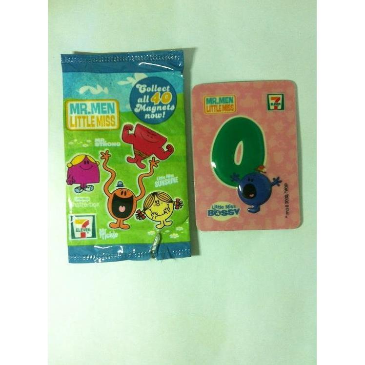 THOIP. Mr. Men Little Miss Magnets - O. Bossy by 7-Eleven 2009