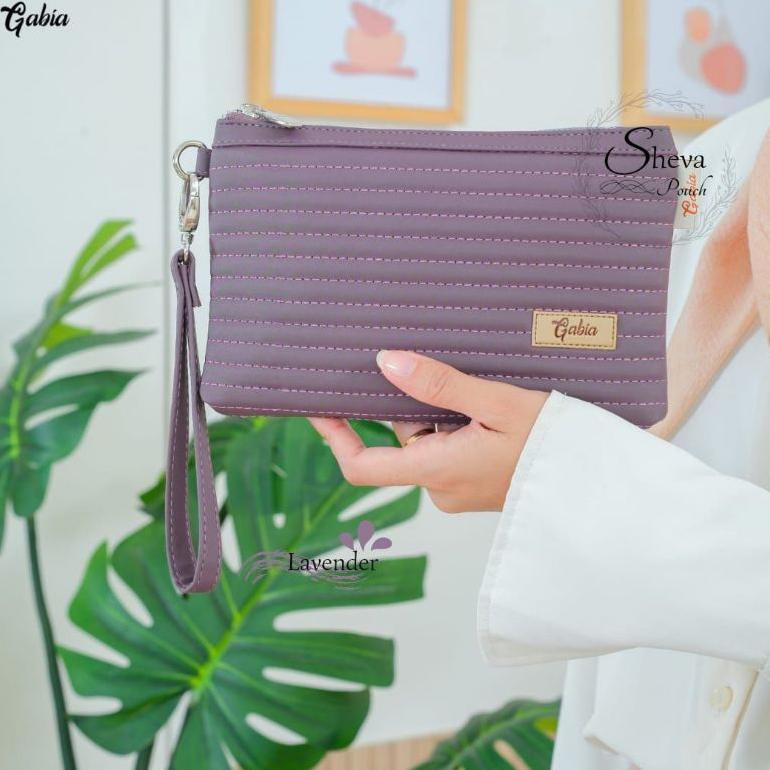 Official` Fast Delivery Gratis Hadiah  Sheva Pouch By Gabia / Pouch Sheva Gabia / Pouch Wanita Pouch