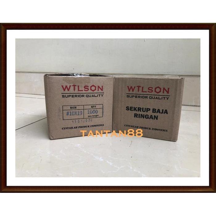 Baut Baja Ringan 20/Baut Roofing 20/Roofing Screw 10X20 Original Dan Terpercaya