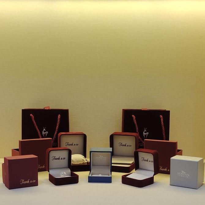 TERBARU - Box Frank n Co untuk Cincin - Kalung / Original Kotak Frank n Co 100%