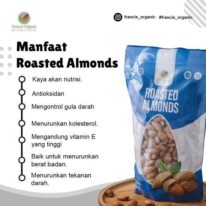 Roasted Almond / Almond Panggang / Almond Roasted 500gram