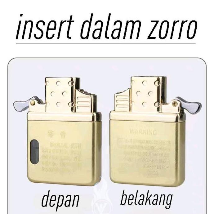 begionezz - vaporlab insert universal lighter zorro original korek api bara las indikator gas