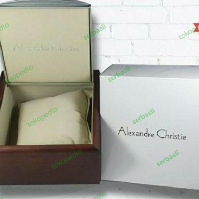 KOTAK JAM TANGAN AC / BOX JAM ALEXANDRE CHRISTIE ORIGINAL
