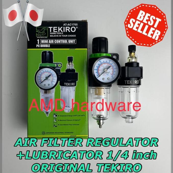 yanitrisemo - air filter regulator + lubricator kompresor angin tekiro original