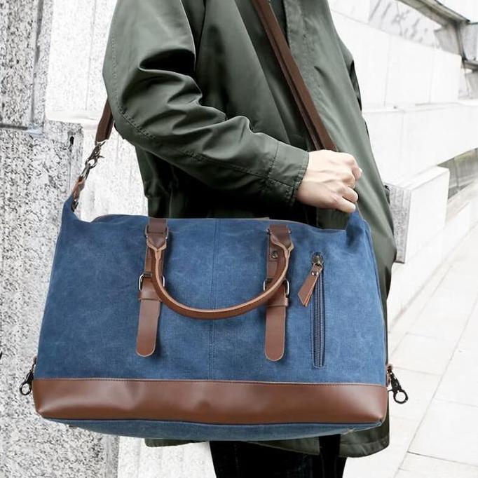 TAS KANVAS. TRAVELBAG. TRAVELBAG CANVAS. TRAVELBAG BAHAN KANVAS. TAS J