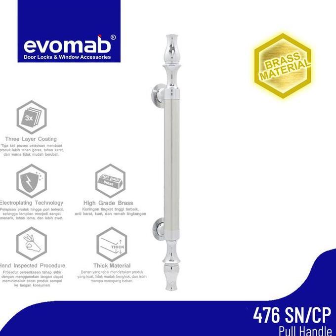evomab Pull Handle Pintu Minimalis PH100-476