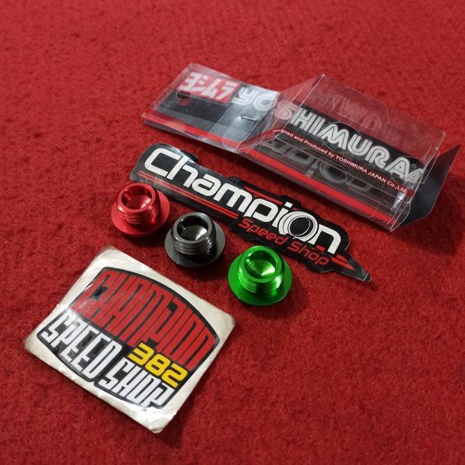 Terbatas Oil Cap Tutup Oli YOSHIMURA ORI Japan Z650 Z800 Z900 Z1000 MT09 MT-09 Original