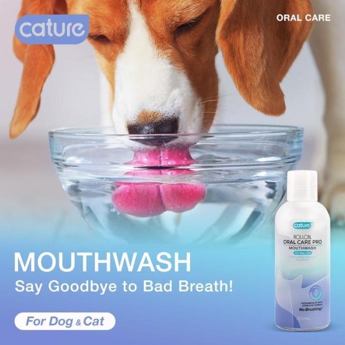 CATURE Oral Care Pro Mouthwash for Dog & Cat