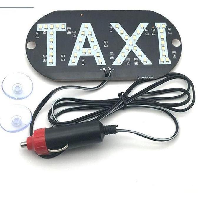 ZANLOZ Lampu Taxi Atap Mobil Led Taxi RoofLight Roof Magnetik Super KuatEasy ToIns talation