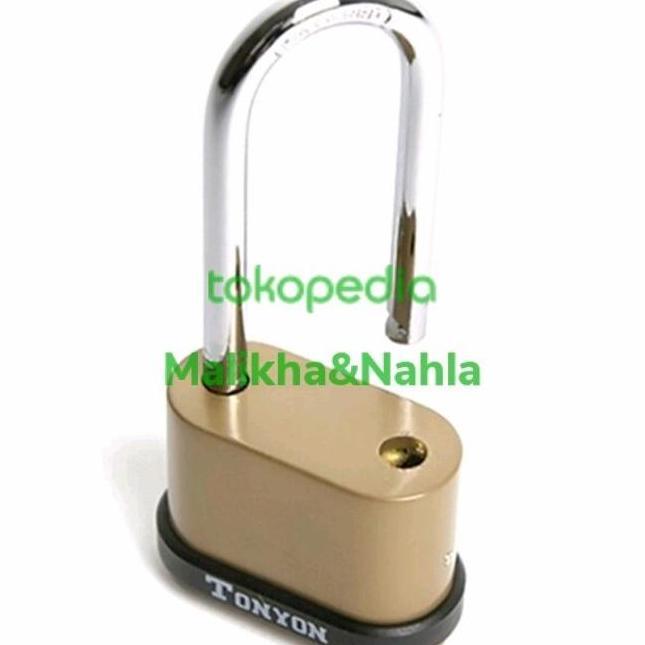 BREXAF Waterproof Home Door Password Padlock 4 Digit with 10,000 Combinations