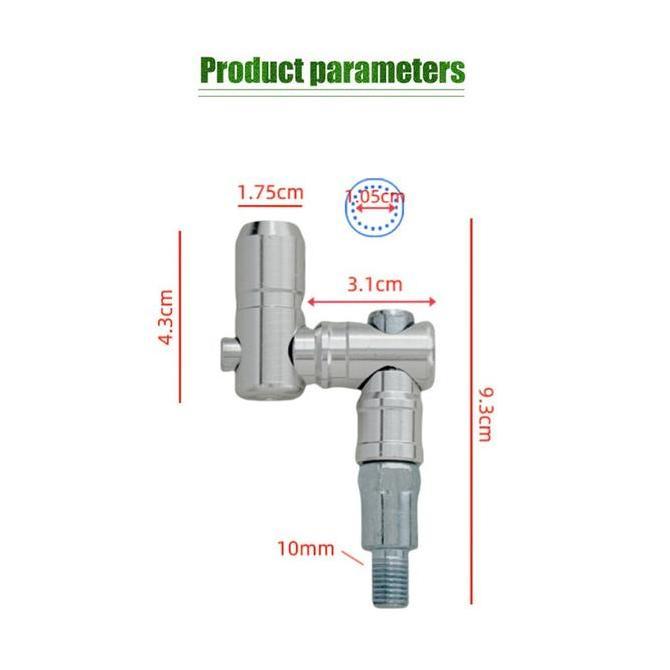 CALAVO 1PCS breket kaca spion Sepeda motor, gokart, kendaraan modifikasi sepeda motor braket kaca sp
