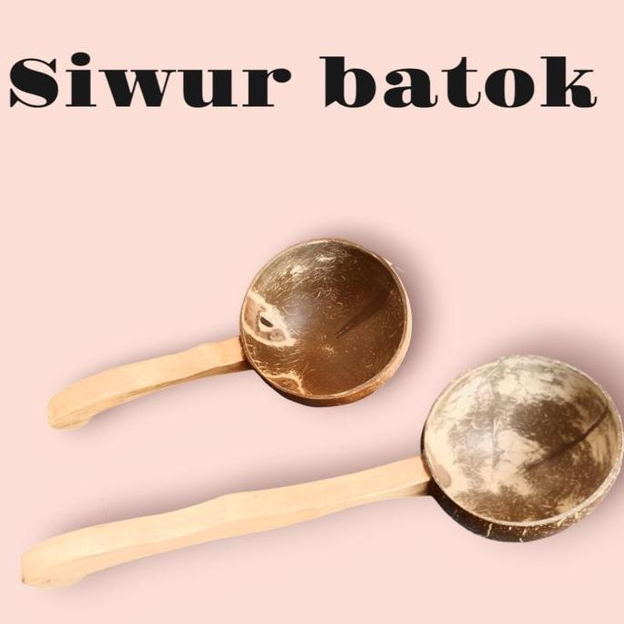 Siwur Batok Kelapa/Gayung Batok Kelapa/Kerajinan Batok Kelapa