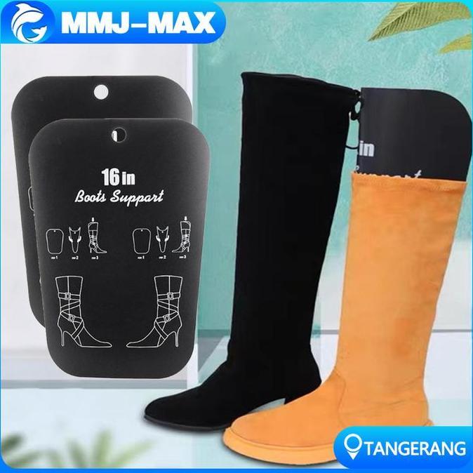 CALAVO 1Pasang Shaper Stand Sisipan Bentuk Boot/Keep Boots Bentuk Tabung