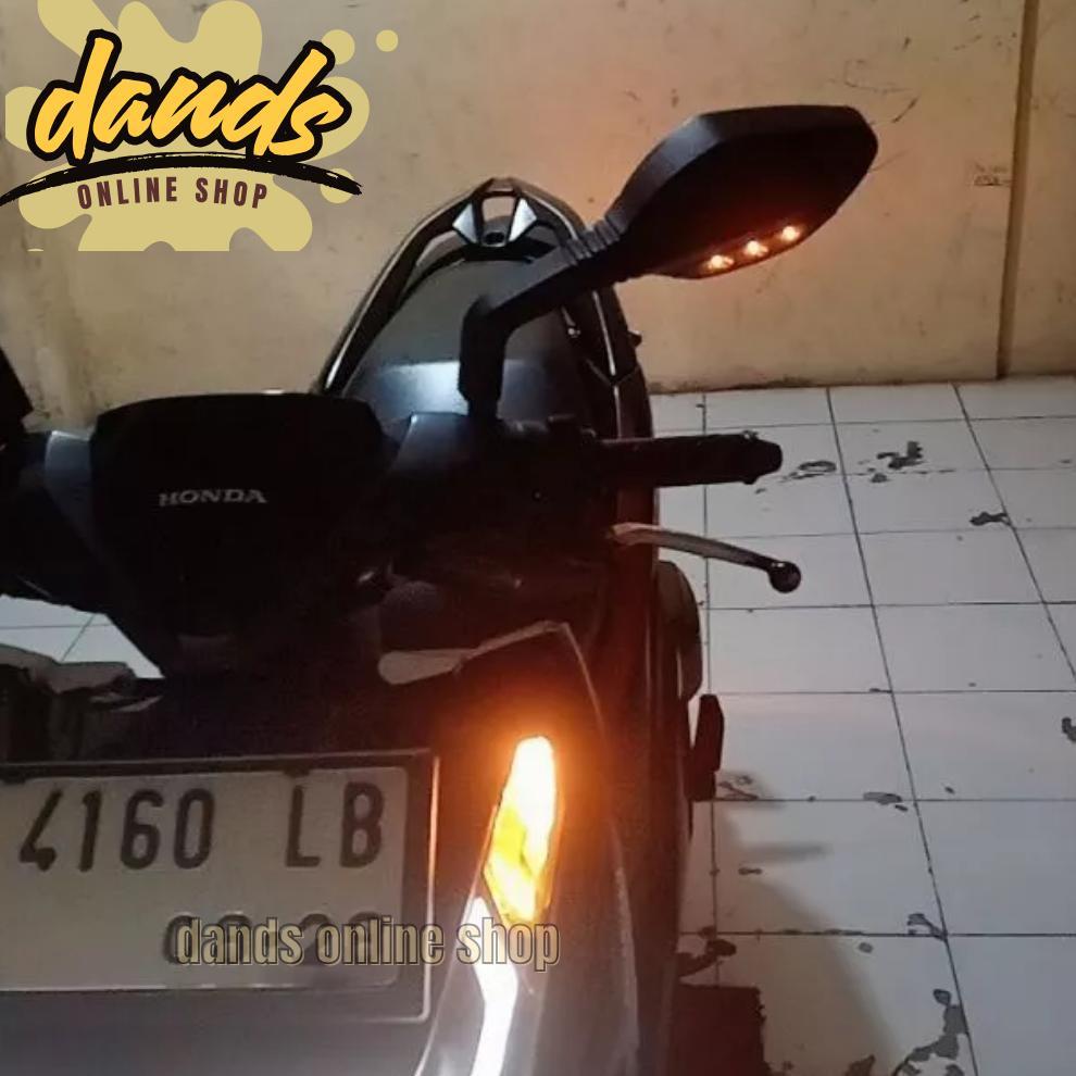 HOT SALE TERBARU Spion LED Original Honda Pcx 160 Aksesoris Resmi Astra Ulir Honda Adv Beat Vario 12