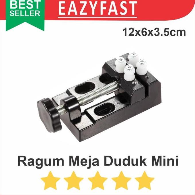 Best- Catok Ragum Clamp Klem Holder Meja Tanggem Kecil Mini Jaw
