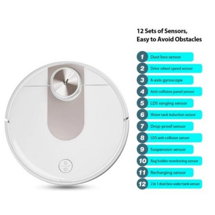 Amanahjamin- Viomi Se / Viomi V2 Pro Robot Vacuum Cleaner And Mop - Robot Vacum Pel