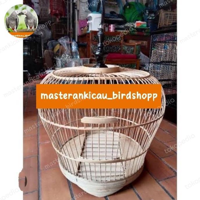 TERLARIS sangkar kandang tekukur rotan polos mentah favte READY STOCK