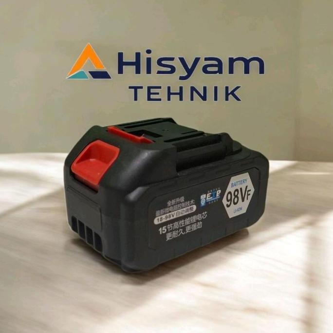 Baterai Impact Wrench Cordless 98Vf Batre Bor Impact Wrench 98Vf Cordless