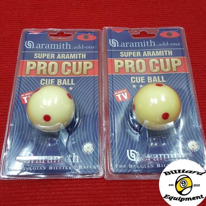 Bola Putih Aramith Belgia Meja 9Feet | Bola Billiard