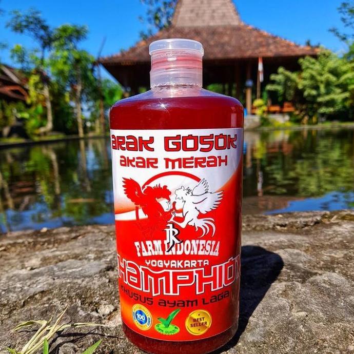 Paket Rawatan kulit ayam Arak Gosok Champions 500 ml, Ganas Kemin Bubuk