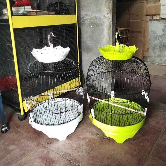 TERMURAH Kandang burung tekukur , puter besi mahkota import diter 42cmxT49cm READY STOCK