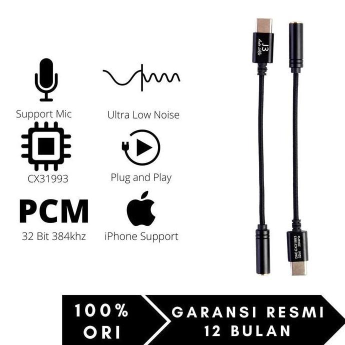 Terpopuler- J3 Labs Eline Usb Audio Dongle Cx31993 32 Bit 384 Khz Ultra Low Noise