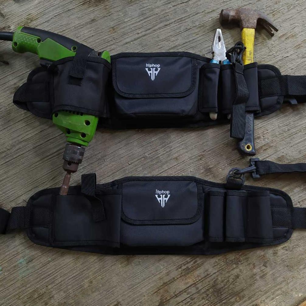 Limited` Tas Perkakas Pinggang Untuk Toolkit Teknisi Pertukangan Listrik Bengkel Bangunan