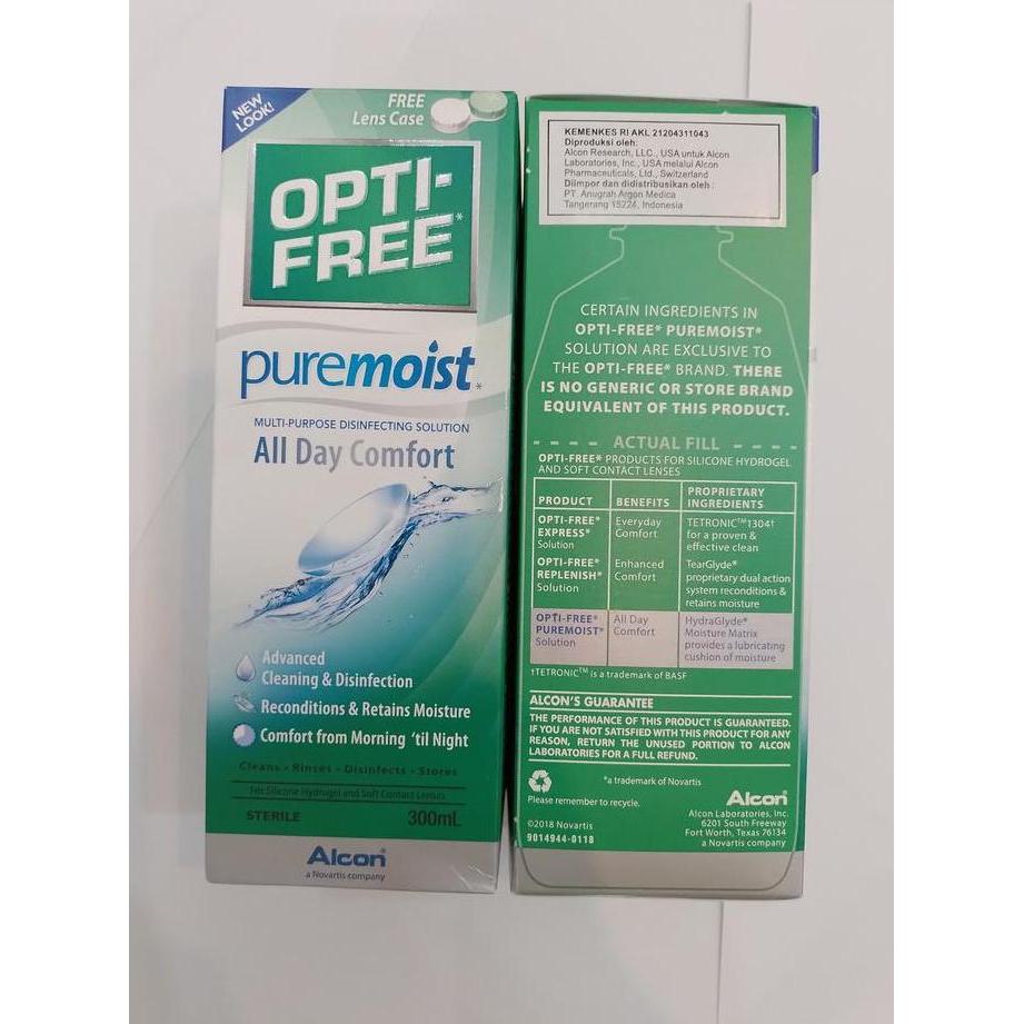 TERBARU OPTIFREE PUREMOIST 300 ML PROMO